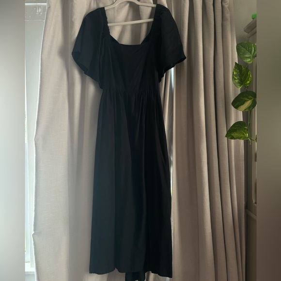 A New Day Black Maxi Dress Size Medium - Picture 1 of 4